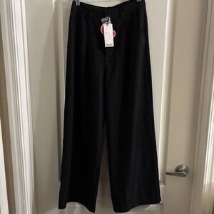 Cider Charcoal Pleated Trousers